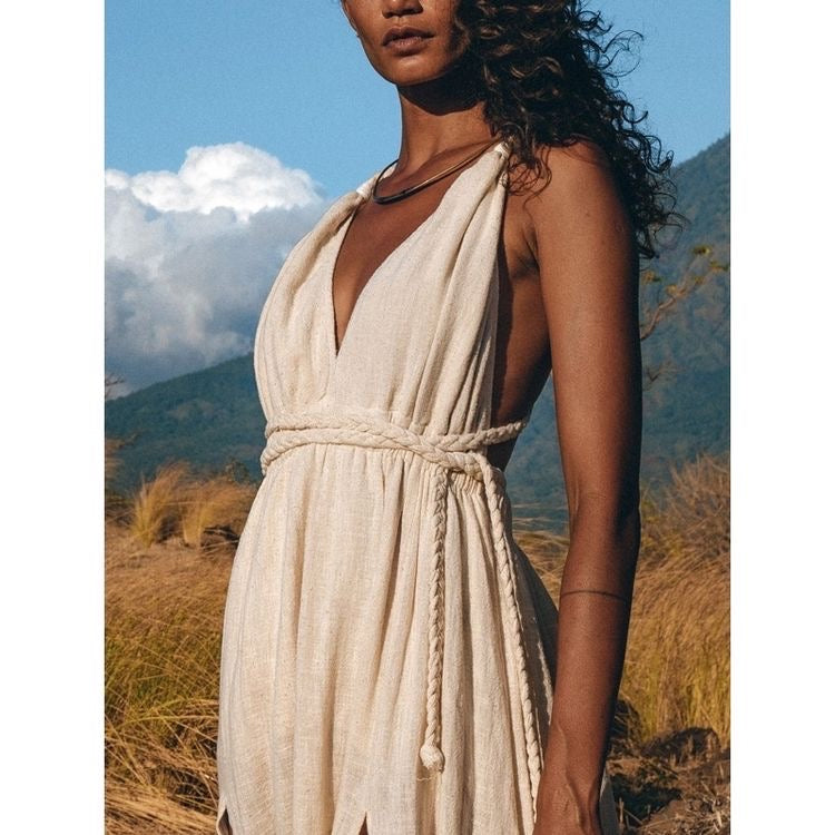 BRISA DRESS - Effortlessly Elegant and Chic Organic Cotton Dress
